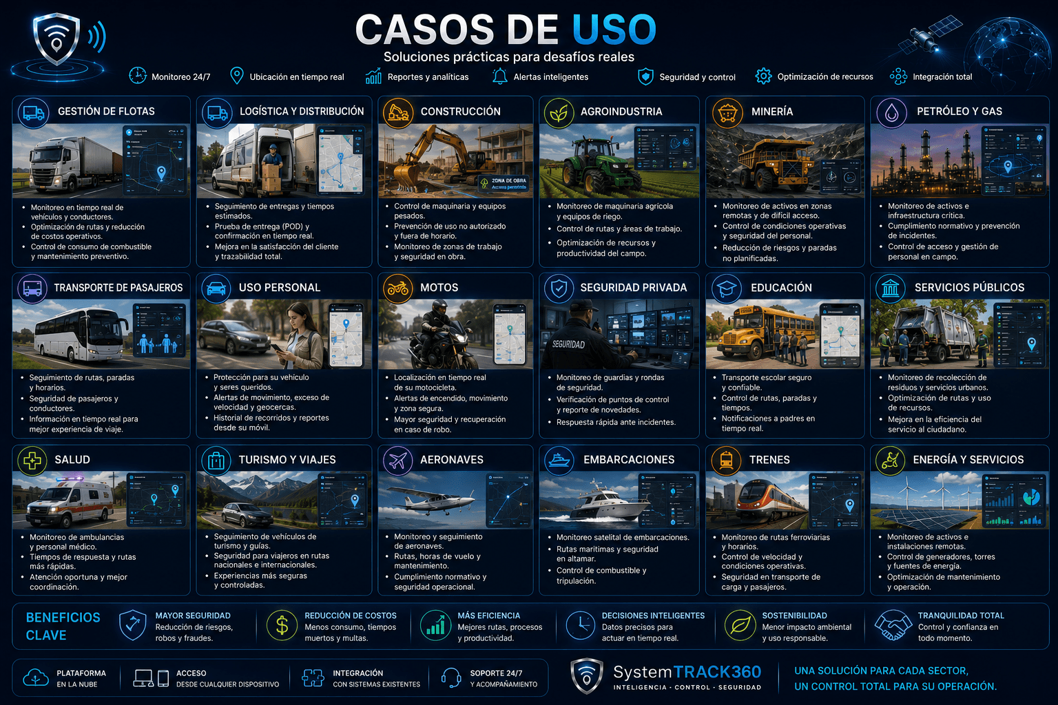 Resultados reales en operaciones reales